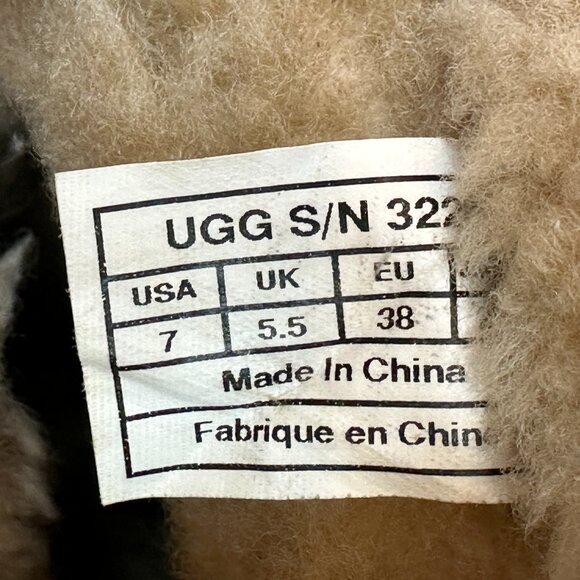 UGG Australia Maylin Mid-Calf Boots Camel Shearling Women’s 7 NWOB - Picture 16 of 16